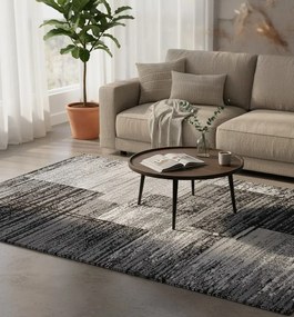 Szary Dywan Nowoczesny Pokojowy S8-K97