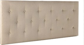 Kolumna Tapicerowana Głowica Łóżka Turin 160x60 cm Beżowy