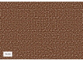 Narożnik (prawostronny/w kształcie litery L) w kolorze terakoty Shell – Miuform