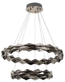 LED regulowany żyrandol na linkach LED/65W/230V 3000-6500K chrom + DO