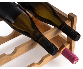 G21 Bambusowy regał na wino, 16 butelek