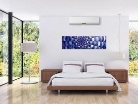 Obraz struktury latającego balonu (170x50 cm)