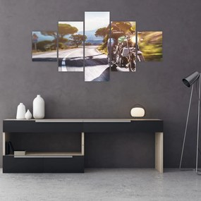 Obraz - Motocyklista (125x70 cm)