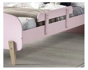 Różowa barierka do łóżka Vipack Kiddy