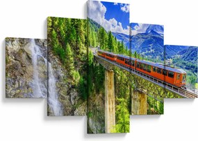 Obraz - Matterhorn, Zermatt, Wallis, Szwajcaria (125x70 cm)