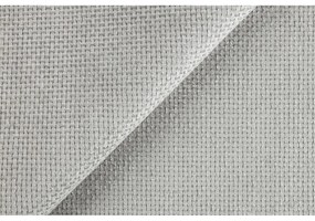 Jasnoszara sofa z tkaniny szenilowej 140 cm Freya – Ropez
