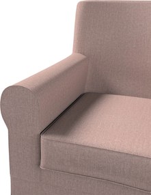 Pokrowiec na fotel Ektorp Jennylund kolor różowy tkanina strukturalna