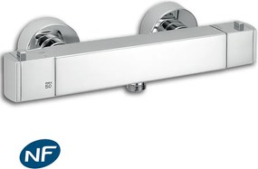 Munchen termostatyczna bateria prysznicowa chromowana - Huber