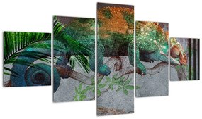 Obraz - Kameleon (125x70 cm)