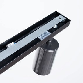 Listwa oświetlająca WINX 2 czarna/chrom SOLLUX  LIGHTING