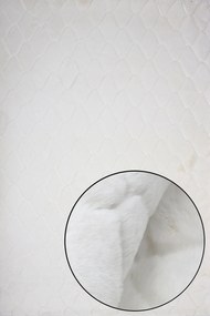 Dywan Bunny 3D Puszysty Kremowy 060x100 Prostokąt