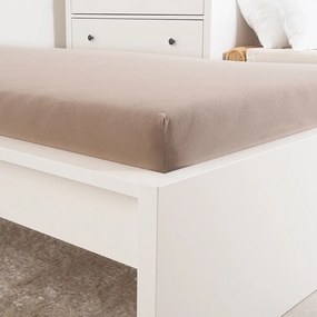 4Home prześcieradło frotte Ideal orzechowy, 60 x 120 cm, 60 x 120 cm