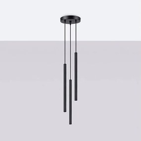 Lampa wisząca ARCHE 3P czarna