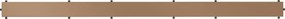 Mexen Flat M13 maskownica 2w1 do odpływu liniowego 90 cm, miedź szczotkowana - 1C19090