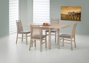 Rozkładany stół Country 80-160x80 w różnych kolorach z trwałym blatem z płyty laminowanej