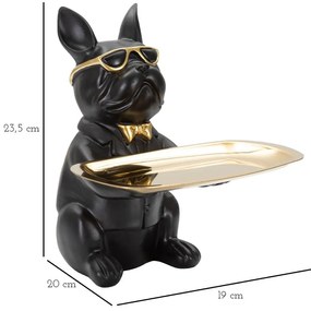 Figurka z żywicy polimerowej 23,5 cm Bulldog – Mauro Ferretti
