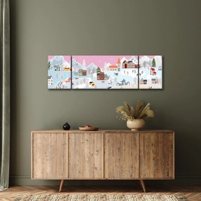 Obraz - Magiczna zima (170x50 cm)