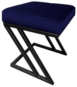 Pufa ZETA LOFT ławka taboret podnóżek metal MG16