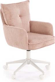 Fotel obrotowy Dumbo Halmar na bałym stelażu