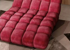 Nowoczesny szezlong pikowany Del 120 chesterfield do salonu