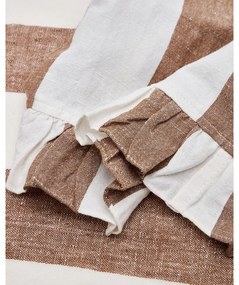 Bieżnik z mieszanki lnu 50x150 cm Maura – Kave Home