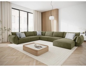 Zielony narożnik (lewostronny) Vanda – Mazzini Sofas