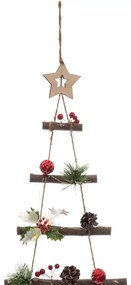 Choinka ścienna z gałęzi, 120 cm