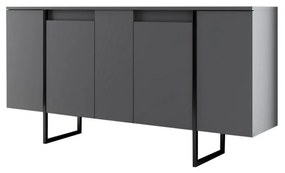 Szafka Luxe Anthracite and Black