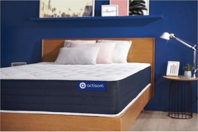 Materac Actiflex sleep 120x190cm, Grubosc : 22 cm, sprezyny kieszeniowe i pianka z pamiecia ksztaltu, Zrównowazony, 5 stref komfortu