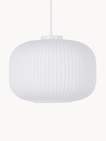 Lampa wisząca ze szkła opalowego Mildford