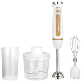 Heinner HB-DC600WH - Blender ręczny 600W/230V biały/brązowy