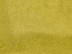 PrzytulneMieszkanie.pl Prześcieradło frotte do łóżeczka żółte 60x120 cm
