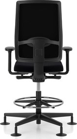 Wysokie krzesło biurowe z regulacjami X-Line Counter Swivel Chair UPH/P