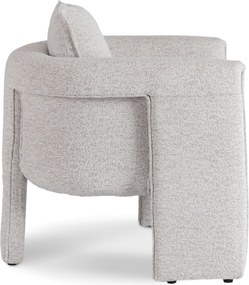 Fotel Wypoczynkowy do Salonu GALA Szary Nowoczesny