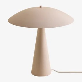 Lampa Stołowa Z Żelaza Irune Lekki Róż Do Makijażu - Sklum