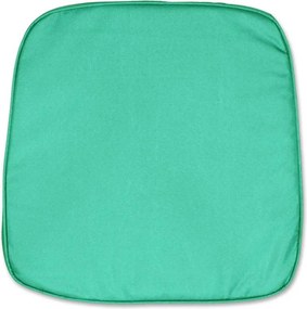 Poduszka ogrodowa na krzesło VIREON 44x45 cm, zielono-niebieska