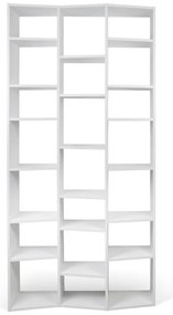 Biały regał 108x224 cm Valsa – TemaHome
