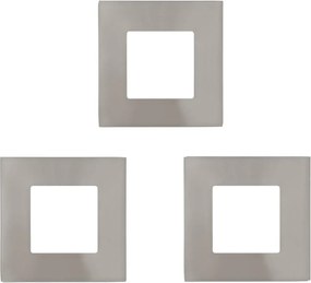 Eglo 94735 - ZESTAW 3x LED opraw sufitowych wpuszczanych FUEVA LED/2,7W/230V