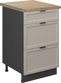 Szafka dolna do kuchni greybeige 50x60x82 fame-line