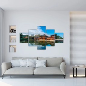 Obraz - Świątynia Byodo-in, Japonia (125x70 cm)