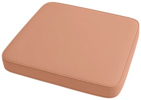 Poduszka na krzesło zewnętrzne VIREON 44x45 cm, brązowo-pomarańczowa