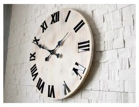 Zegar na ścianę nowoczesny efektowny okrągły cichy do kuchni salonu pokoju