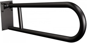 Uchwyt półokrągły uchylny czarny