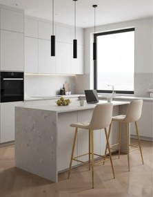 Hoker welurowy beżowy glamour G4-F89