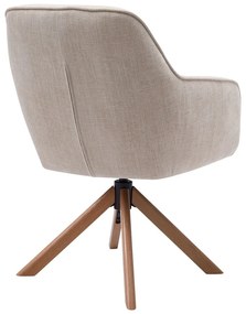 Kremowe krzesła zestaw 2 szt. Avola – Unique Furniture