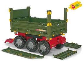Rolly toys rollytrailer wielka przyczepa 3 osie multi trailer