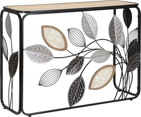 Stolik Konsolowy Natura 3, Wielokolorowy, 108x36,8x80 cm, Kendra Home