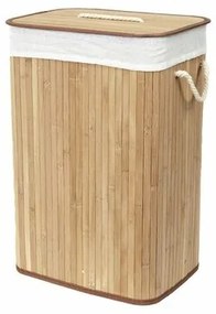 Compactor Kosz na brudne ubrania Bamboo prostokątny, naturalny