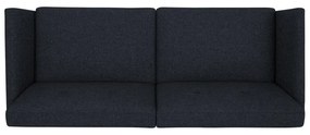 Ciemnoniebieska rozkładana sofa 205 cm Regal – Novogratz