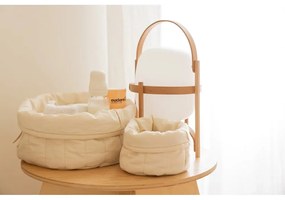 Kremowe tekstylne pojemniki dziecięce zestaw 2 szt. ø 30x20 cm Bambie Natural – Lorena Canals